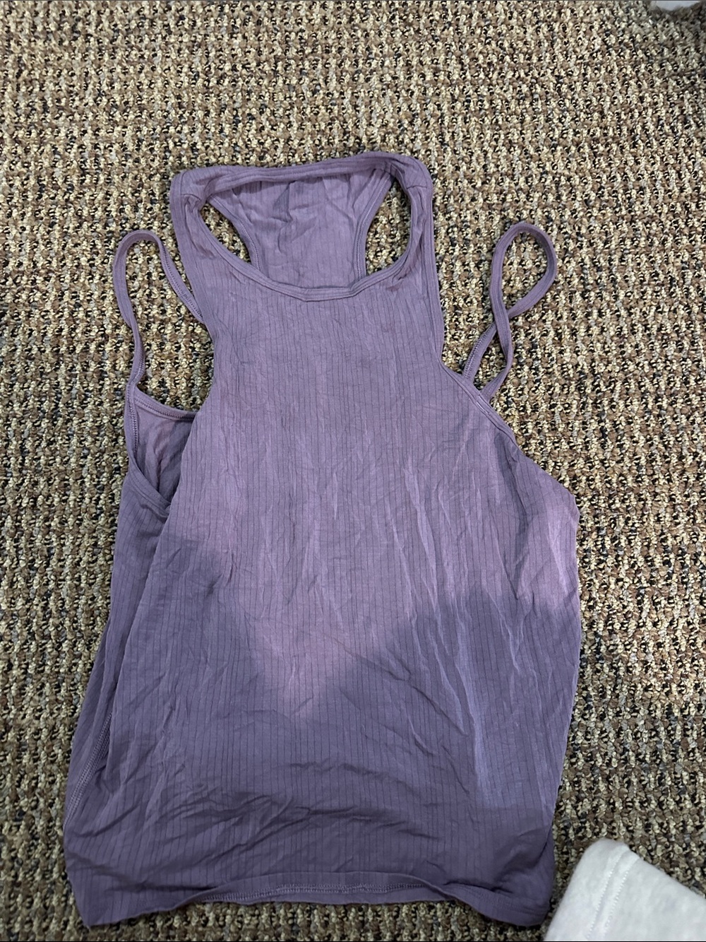 Lululemon Purple Ribbed Tank Top - Women's